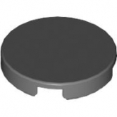LEGO Tegel Rond 2x2 DONKERGRIJS (100 stuks) LEGO Tegel Rond 2x2 DONKERGRIJS (100 stuks)