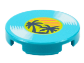 LEGO Tegel Rond 2x2 LP AZUURBLAUW (10 stuks) LEGO Tegel Rond 2x2 LP AZUURBLAUW (10 stuks)