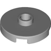 LEGO Tegel Rond 2x2 met Nop LICHTGRIJS (100 stuks) LEGO Tegel Rond 2x2 met Nop LICHTGRIJS (100 stuks)