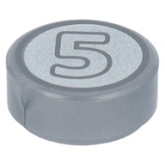 LEGO Tegel Rond 1x1 Munt 5 ZILVERKLEURIG (10 stuks) LEGO Tegel Rond 1x1 Munt 5 ZILVERKLEURIG (10 stuks)