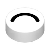 LEGO Tile Round 1x1 with Closed Eye WHITE (100 pcs) LEGO Tile Round 1x1 with Closed Eye WHITE (100 pcs)
