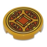 LEGO Tile Round 2x2 Coin PEARL GOLD (10 pcs) LEGO Tile Round 2x2 Coin PEARL GOLD (10 pcs)