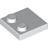LEGO Plaat 2x2 met 2 Noppen WIT (100 stuks) LEGO Plaat 2x2 met 2 Noppen WIT (100 stuks)
