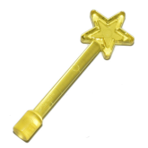 LEGO Toverstok TRANSPARANT GEEL (10 stuks) LEGO Toverstok TRANSPARANT GEEL (10 stuks)