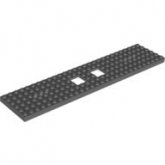 LEGO Trein Basisplaat 6x28 DONKERGRIJS