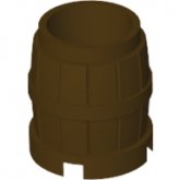LEGO Vat DONKERBRUIN 2x2x2 (10 stuks)