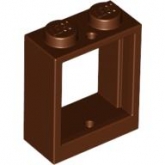 LEGO Venster 1x2x2 BRUIN (100 stuks) LEGO Venster 1x2x2 BRUIN (100 stuks)