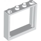 LEGO Frame 1x4x3 WIT (100 stuks)