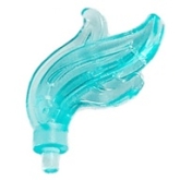 LEGO Plume Feather TRANS-LIGHT BLUE (100 pcs) LEGO Plume Feather TRANS-LIGHT BLUE (100 pcs)