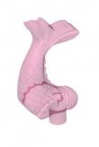 LEGO Vis Ornament TRANSPARANT ROZE (10 stuks)