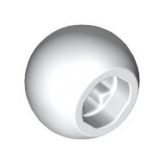 LEGO Technic Ball WIT (100 stuks)