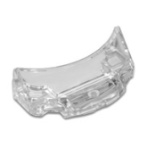 LEGO Windscreen Curved 2x4x1 TRANS-CLEAR (10 pcs)