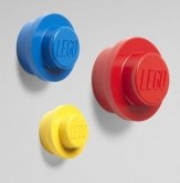 LEGO Wandhaak Set ROOD-BLAUW-GEEL