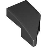 LEGO Wedge 2x1 Links ZWART (100 stuks) LEGO Wedge 2x1 Links ZWART (100 stuks)