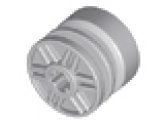 LEGO Wiel 18Dx14 As LICHTGRIJS (100 stuks)