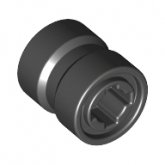 LEGO Wiel 8Dx9 ZWART (100 stuks)