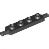 LEGO Wielhouder 1x4 ZWART (100 stuks) LEGO Wielhouder 1x4 ZWART (100 stuks)