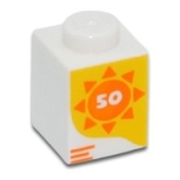 LEGO Zonnebrand Factor 50 (10 stuks)