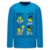LEGO T-shirt BLAUW (M-72213 Maat 134)