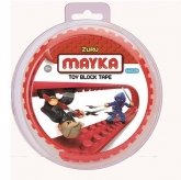 MAYKA Toy Block Tape 2-nop 1 meter ROOD
