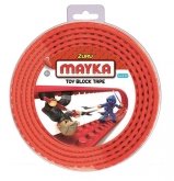 MAYKA Toy Block Tape 4-nop 2 meter ROOD