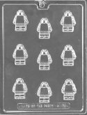 Snoepvorm Chocolade Minifiguren