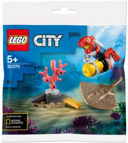 LEGO City 30227 Polizei Küstenwache Gangsterjagd Promo Polybag Bag Beutel 