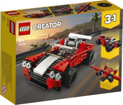 lego car red