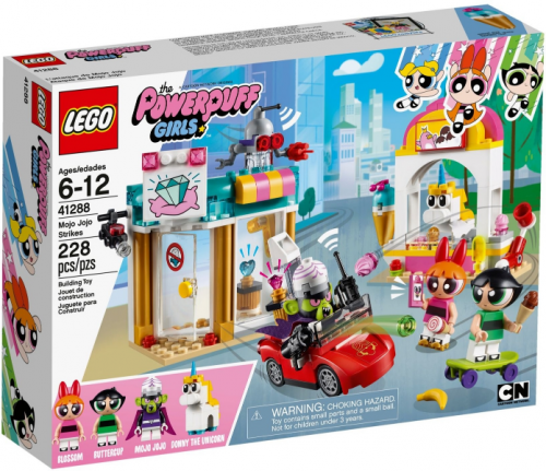 Lego Powerpuff Girls Mojo Jojo Strikes Lego 41288 5702016111736 Brickshop Lego En Duplo Specialist