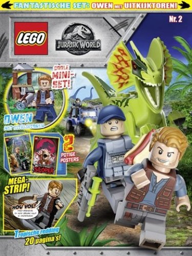 lego jurassic world magazine issue 3