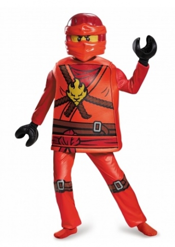 red lego costume