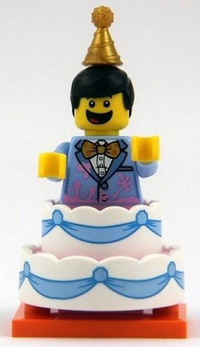 Lego Birthday Cake Guy Complete Set Col18 10 Brickshop Lego En Duplo Specialist