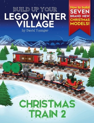 lego christmas train powered up