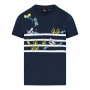 LEGO T-shirt Sharks DONKERBLAUW (LWTAYLOR 310 - Maat 128) LEGO T-shirt Sharks DONKERBLAUW (LWTAYLOR 310 - Maat 128)