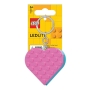 LEGO LED Key Chain Pink Heart