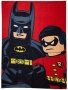 LEGO Fleece Deken Batman en Robin