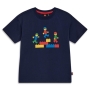 LEGO T-shirt DARK NAVY (LWTAFFY 706 - Size 128)