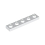 LEGO Plaat 1x5 WIT (100 stuks) LEGO Plaat 1x5 WIT (100 stuks)