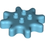 DUPLO Gear 8 with 4 Studs MEDIUM AZURE DUPLO Gear 8 with 4 Studs MEDIUM AZURE
