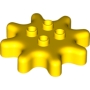 DUPLO Tandwiel 8 met 4 Noppen GEEL DUPLO Tandwiel 8 met 4 Noppen GEEL