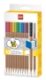 LEGO 12 Kleurpotloden met Steen Topper LEGO 12 Kleurpotloden met Steen Topper