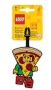 LEGO Bagage Label Man in Pizzapak LEGO Bagage Label Man in Pizzapak