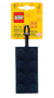 LEGO Bagage Label Steen 2x4 ZWART LEGO Bagage Label Steen 2x4 ZWART