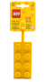 LEGO Bagage Label Steen 2x4 GEEL LEGO Bagage Label Steen 2x4 GEEL