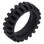 LEGO Band 43.2 x 14 Offset Tread ZWART (100 stuks) LEGO Band 43.2 x 14 Offset Tread ZWART (100 stuks)