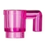 LEGO Beker TRANSPARANT ROZE  (10 stuks) LEGO Beker TRANSPARANT ROZE  (10 stuks)