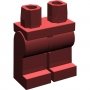 LEGO Benen DONKERROOD (100 stuks) LEGO Benen DONKERROOD (100 stuks)