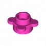 LEGO Bloem 1x1 met 4 Bladeren DONKERROZE (100 stuks) LEGO Bloem 1x1 met 4 Bladeren DONKERROZE (100 stuks)