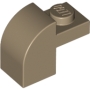 LEGO Boog 1x2 DONKERBEIGE (100 stuks) LEGO Boog 1x2 DONKERBEIGE (100 stuks)