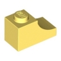 LEGO Boog 1x2 Inverted LICHTGEEL (100 stuks) LEGO Boog 1x2 Inverted LICHTGEEL (100 stuks)